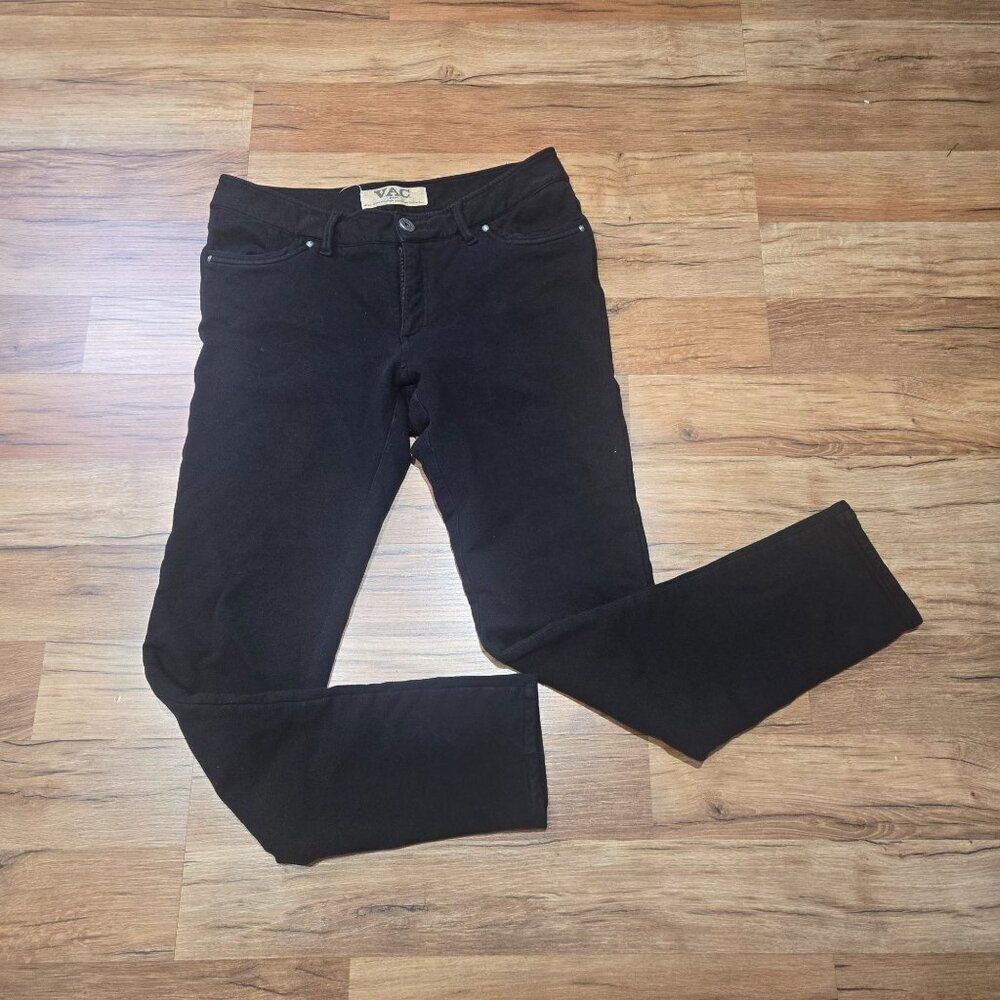 Nine West Vintage Collection VAC Straight Leg Stretch Pants Womens 10 Black - Picture 2 of 9